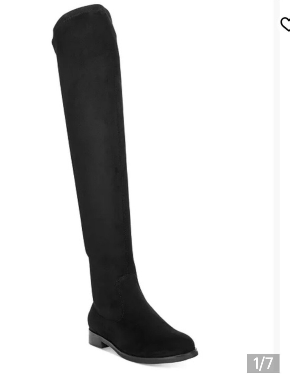 Kenneth Cole Reaction Black Wanderly Knee-High Boots – Size 8 (BNWT)